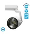 GloboStar S-40044 Διφασικό Bridgelux COB LED Φωτιστικό Σποτ Ράγας 30W 230V 3600lm 24° Ψυχρό Λευκό 6000k